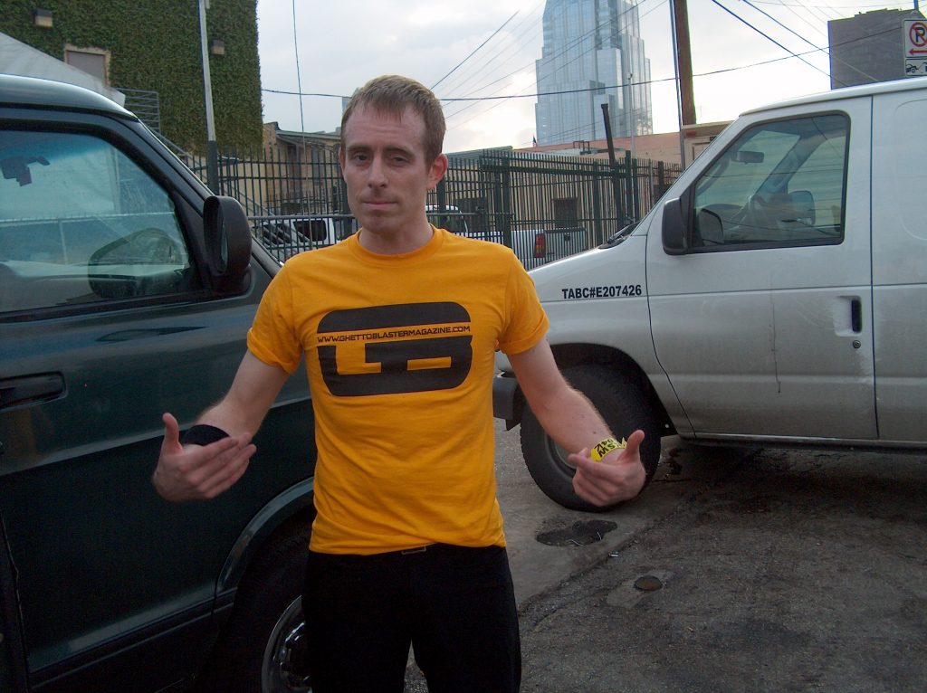 Ted Leo loves Ghettoblaster Ted Leo loves Ghettoblaster