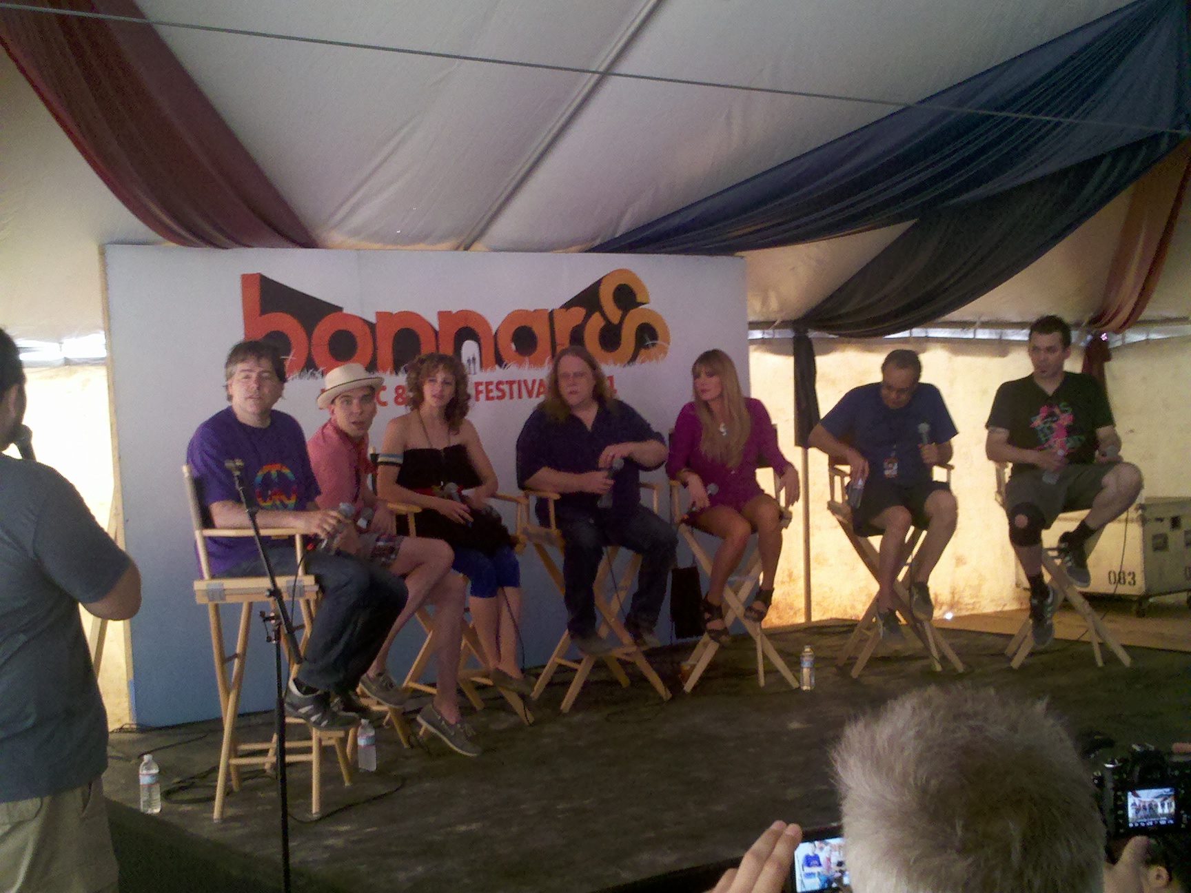 Bonnaroo day 2 press conference