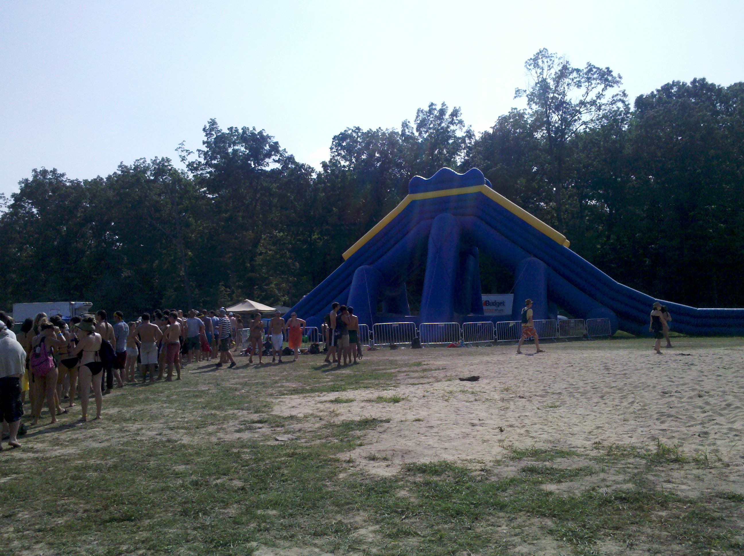 Bonnaroo Waterslide